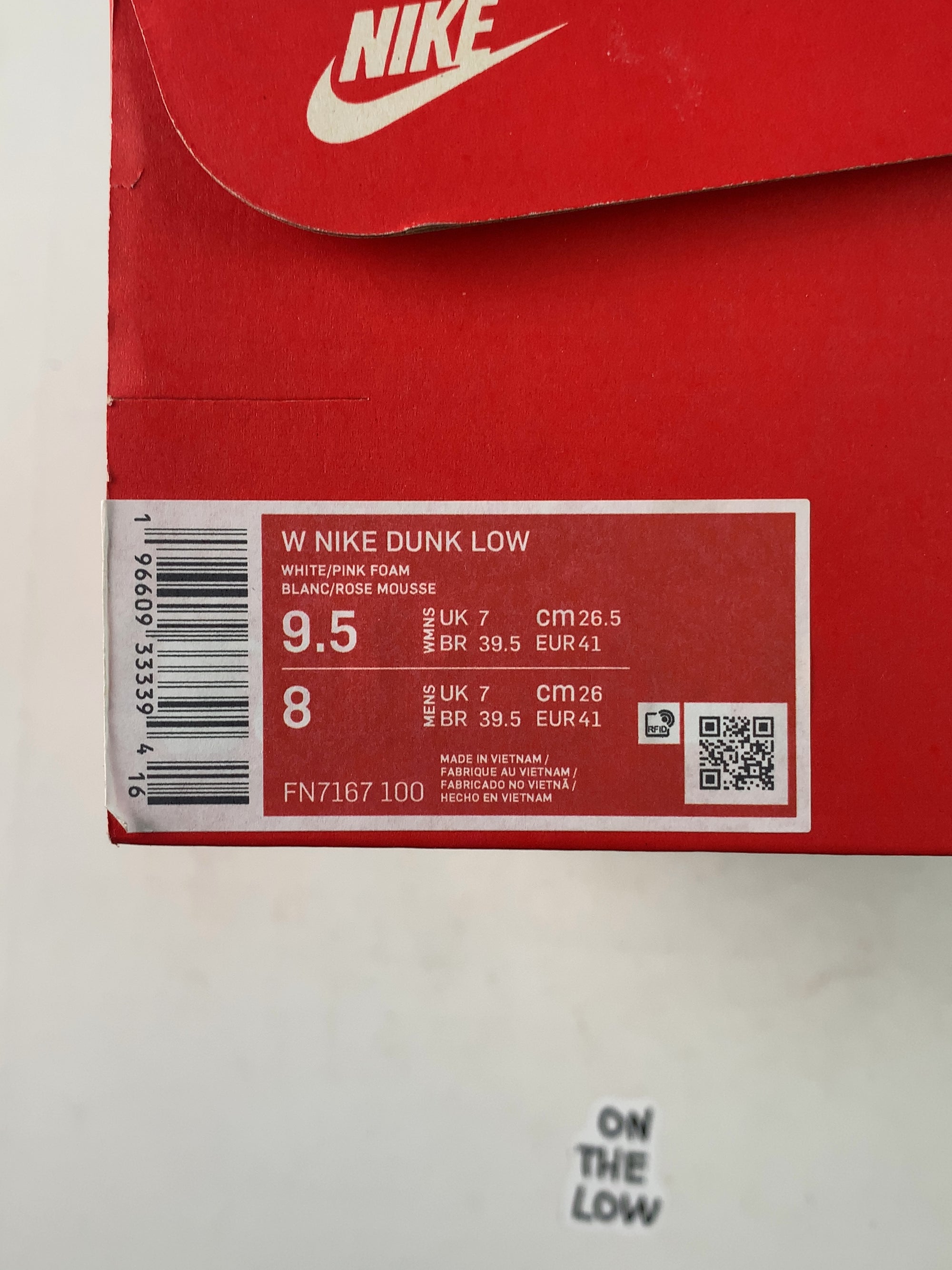 Nike Dunk Low Pink Corduroy (Women's) — Drive 1G_e-pDEEItZXg4L__0tBuXs9knu7nksY — photo 7