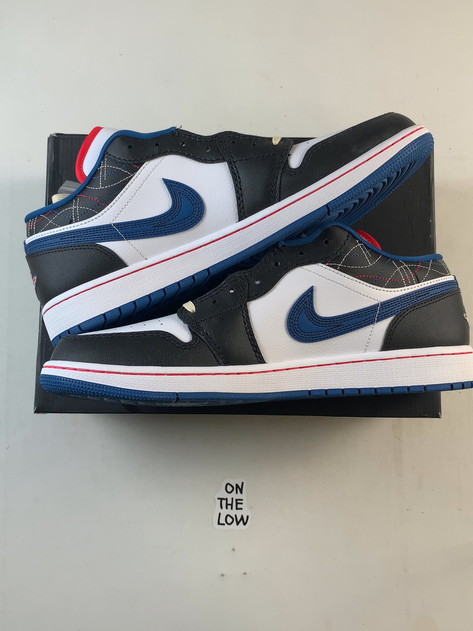 Jordan 1 Low SE Industrial Blue Sashiko — Drive 1C_9-rCpuVX28PzTZxsfhYIgzmfQpvREy — photo 2