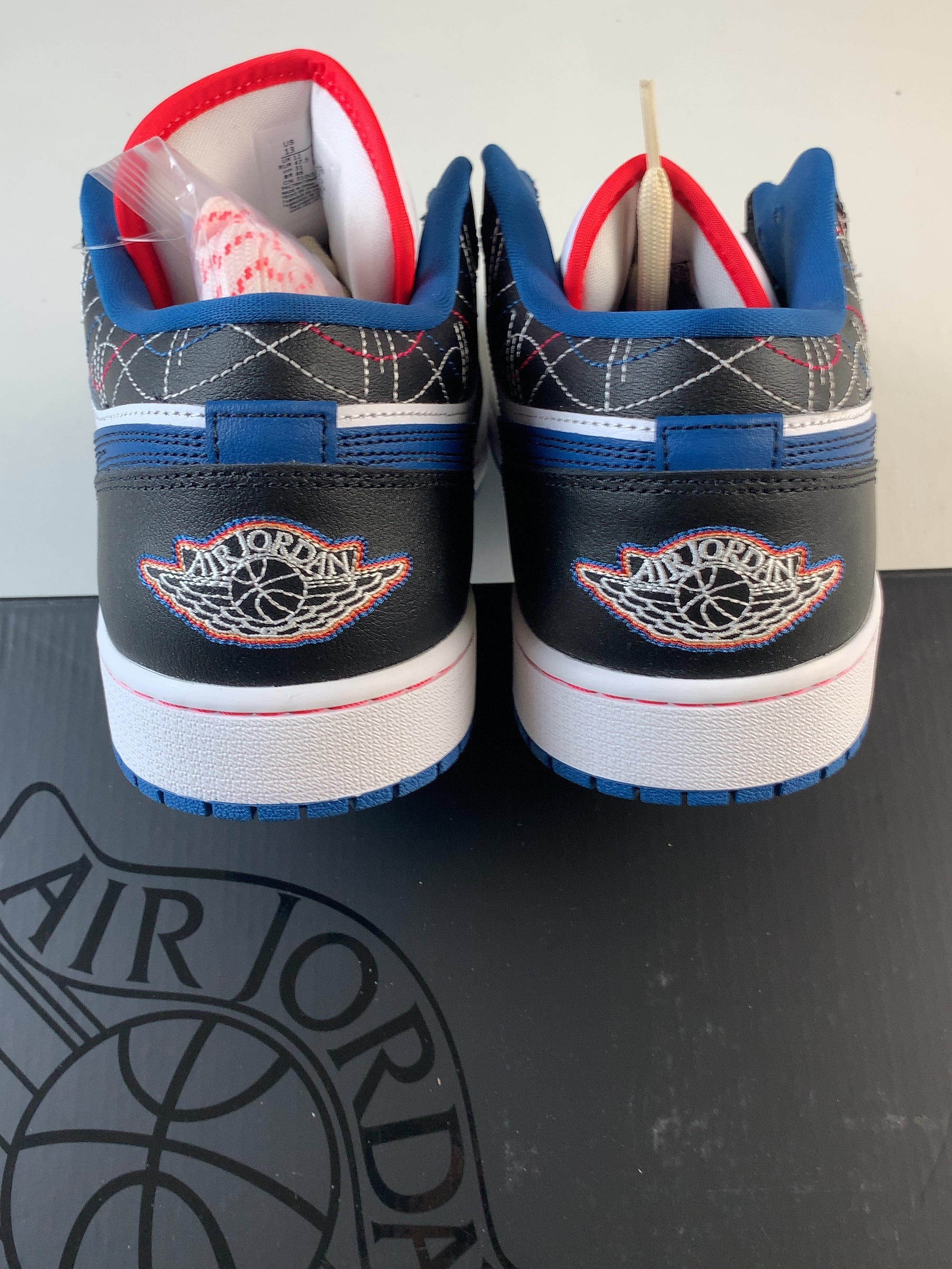 Jordan 1 Low SE Industrial Blue Sashiko — Drive 12eEkwVMax0SlRhtJpbf8yqLcVnCkigI5 — photo 5