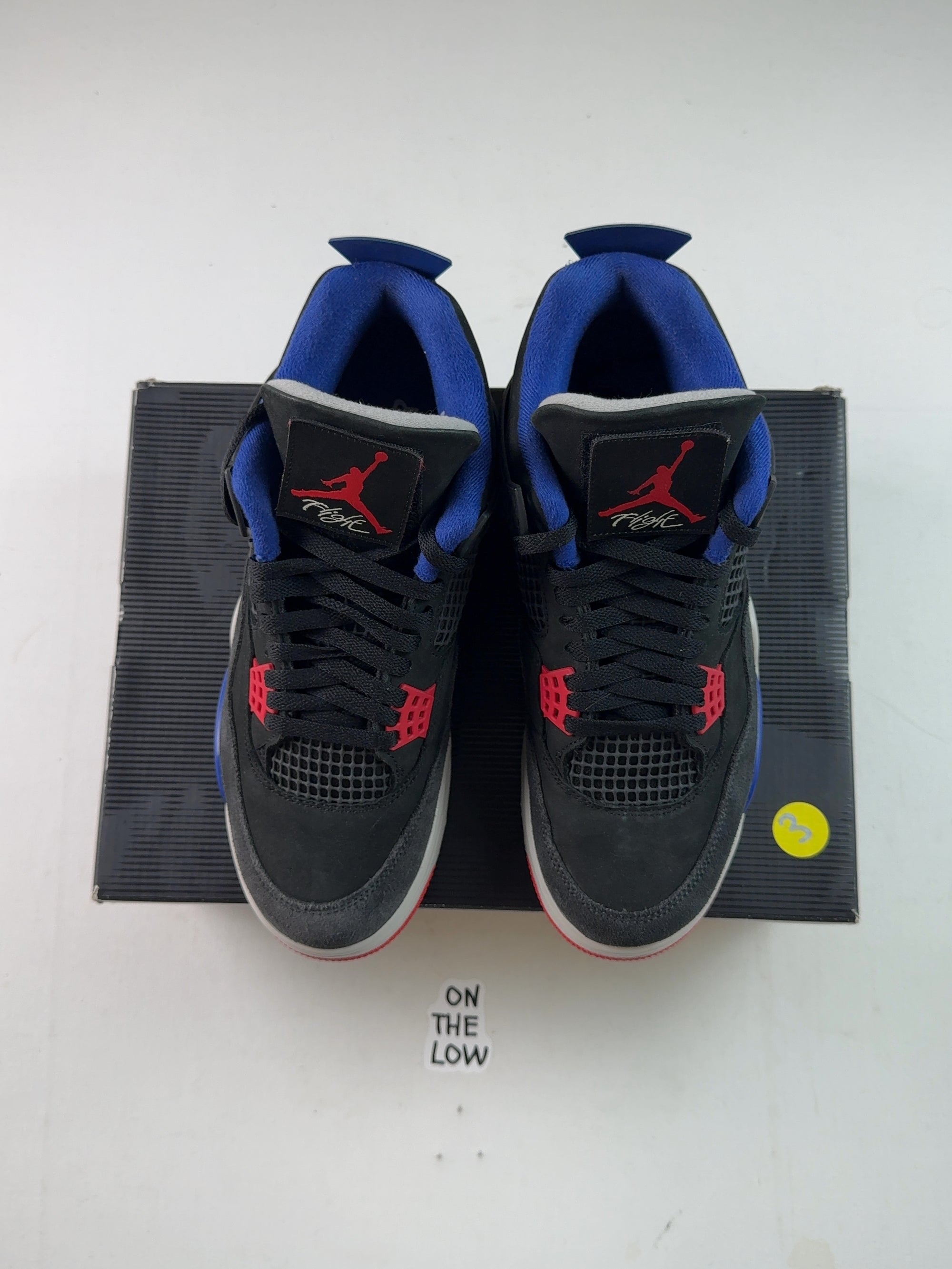 Jordan 4 Retro Rare Air (Gold Lettering) (USED) — Drive 11e9i73DJZf1KuSGijImlOL4I0jxtyctE — photo 3