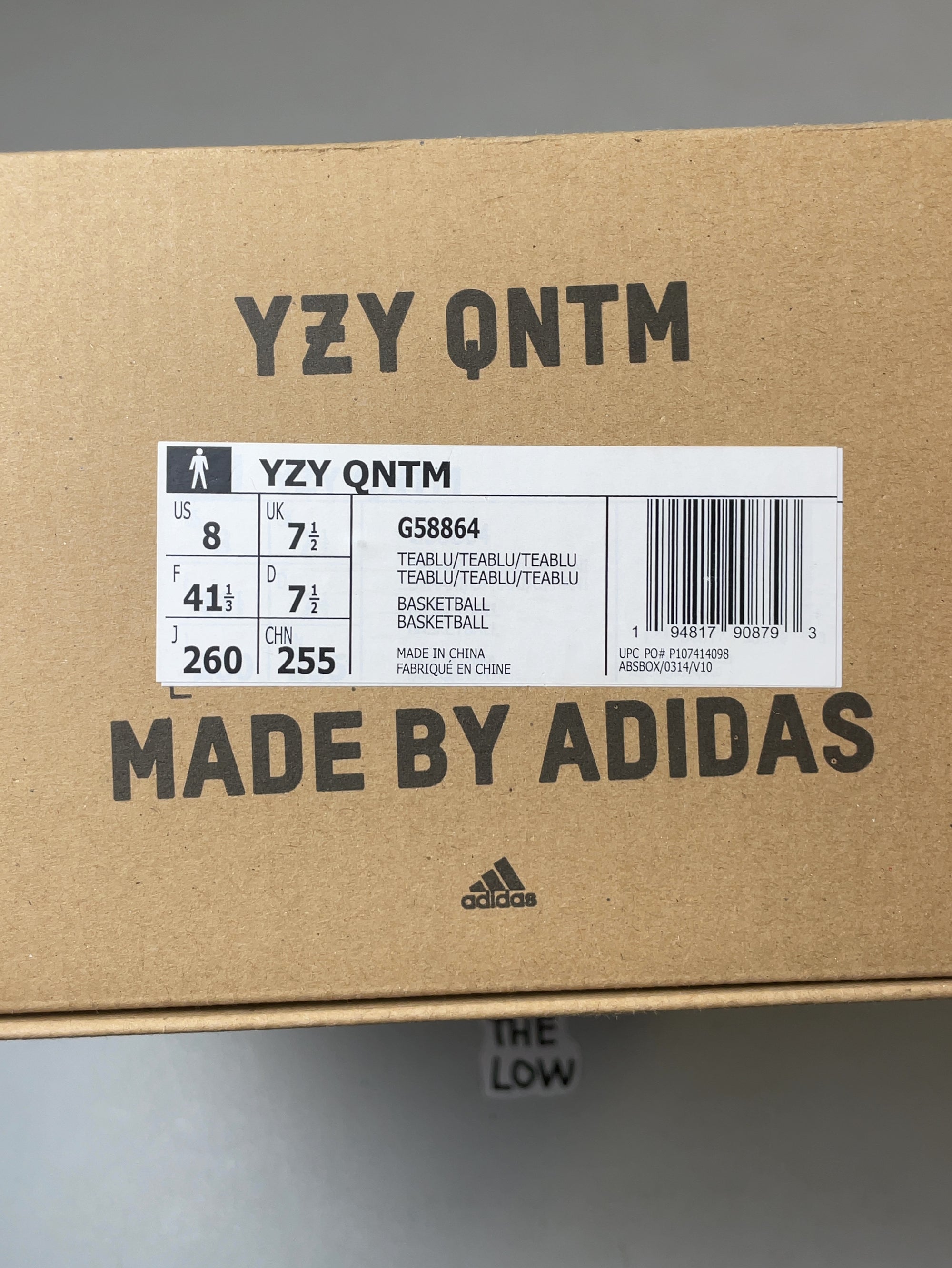 adidas Yeezy QNTM Teal Blue (USED)