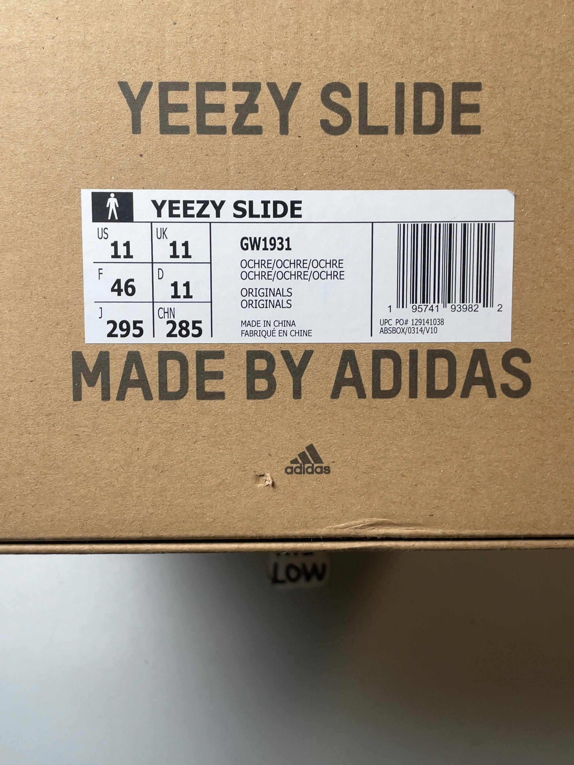 Adidas Yeezy Slide Ochre
