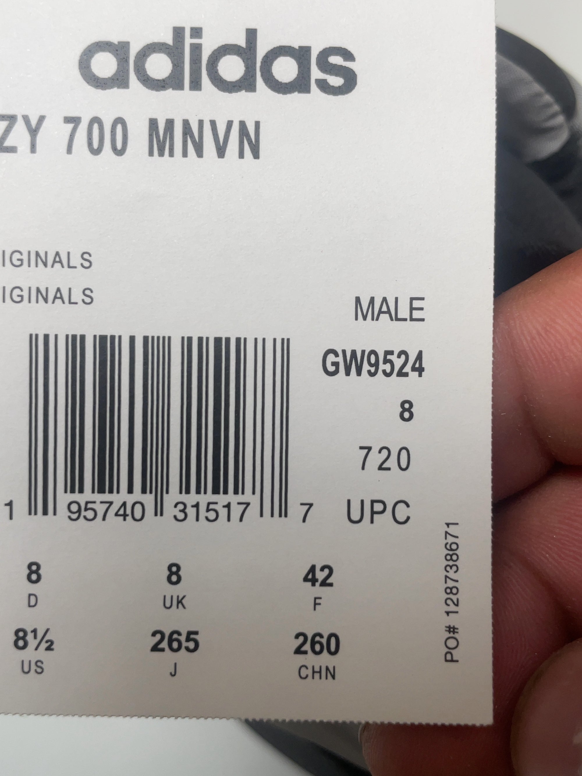 adidas Yeezy Boost 700 MNVN Metallic (MISMATCH)