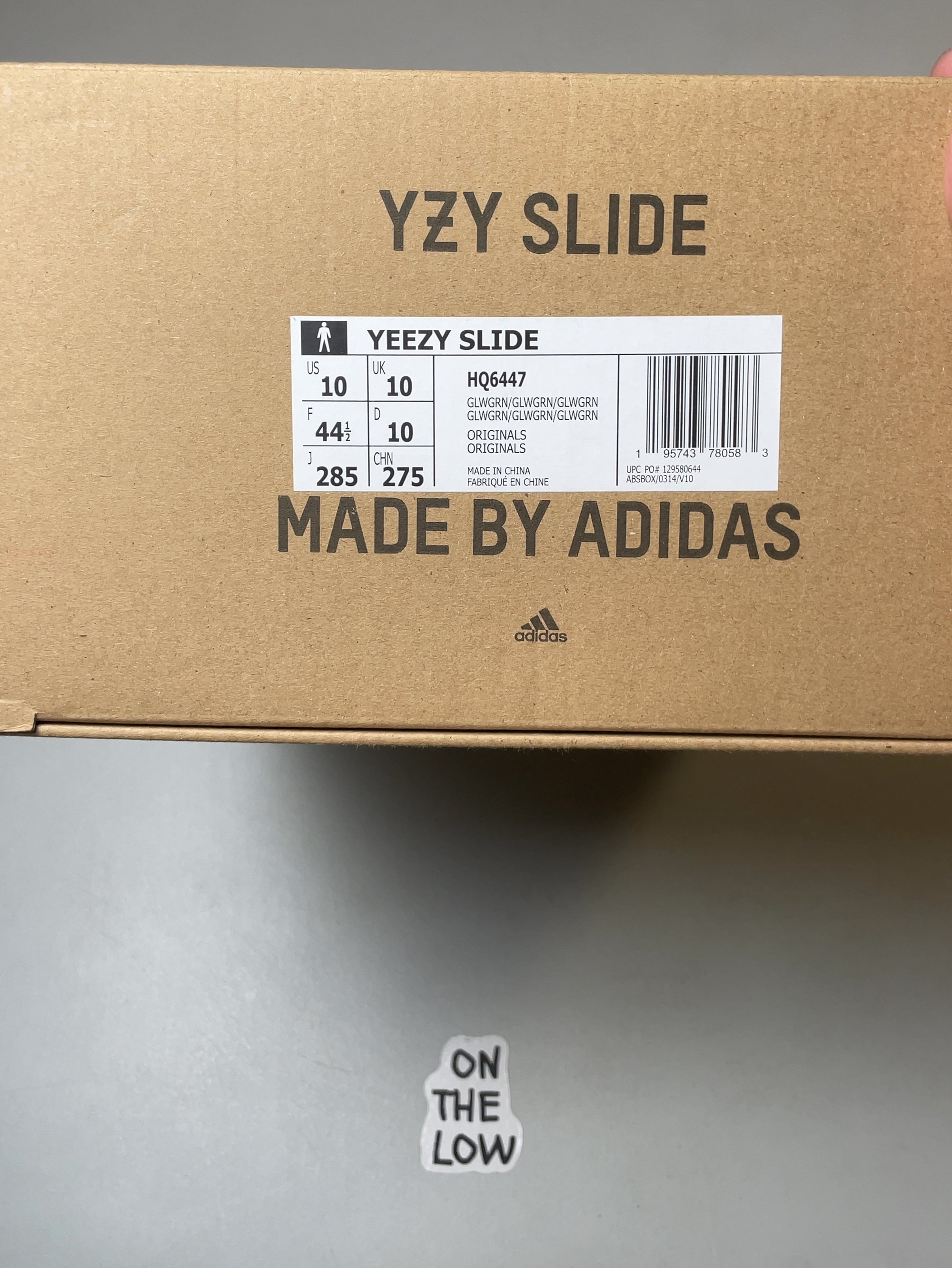 adidas Yeezy Slide Glow Green
