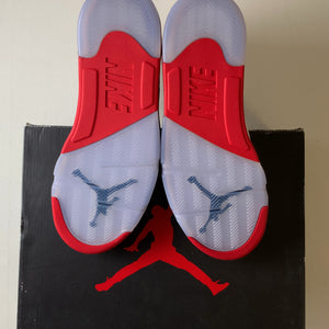 Jordan 5 Retro Fire Red Black Tongue (2025) — Drive 1WaVnzMK58dsKj8ipuGiVee7mSY-aaF9n — photo 7