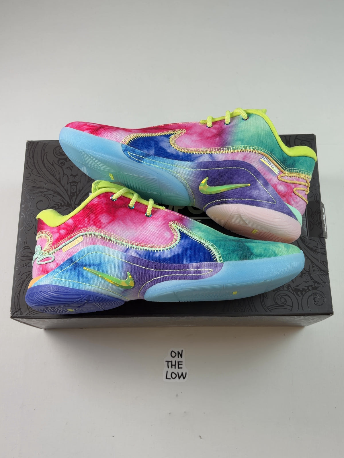 Nike LeBron 22 What the Monopoly Tie-Dye (Translucent Outsole) — photo 1