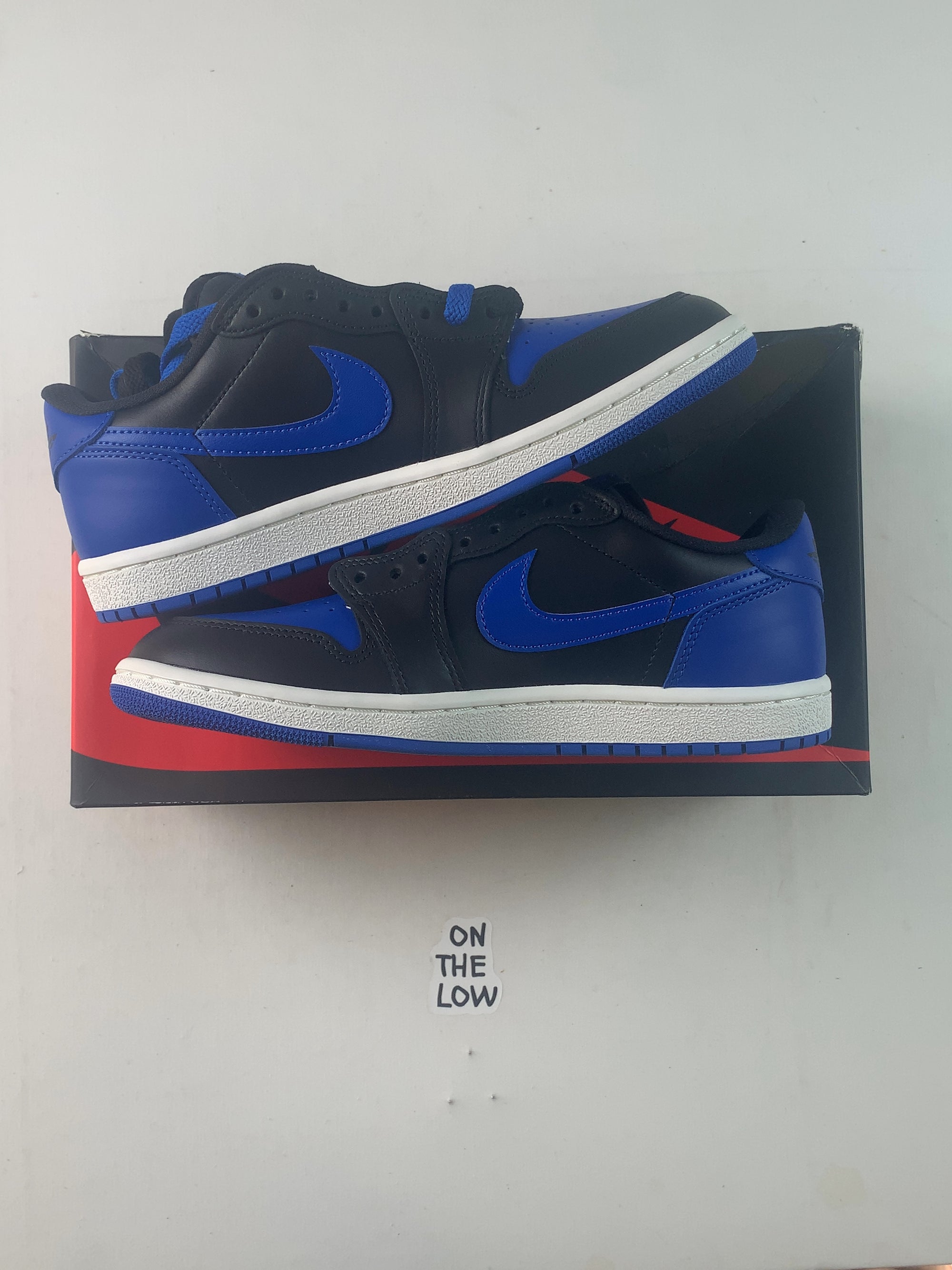 Jordan 1 Retro Low '85 Royal — Drive 1vhDMfmAVbpWoqVuAWOxcfojiXcnhH4zd — photo 2
