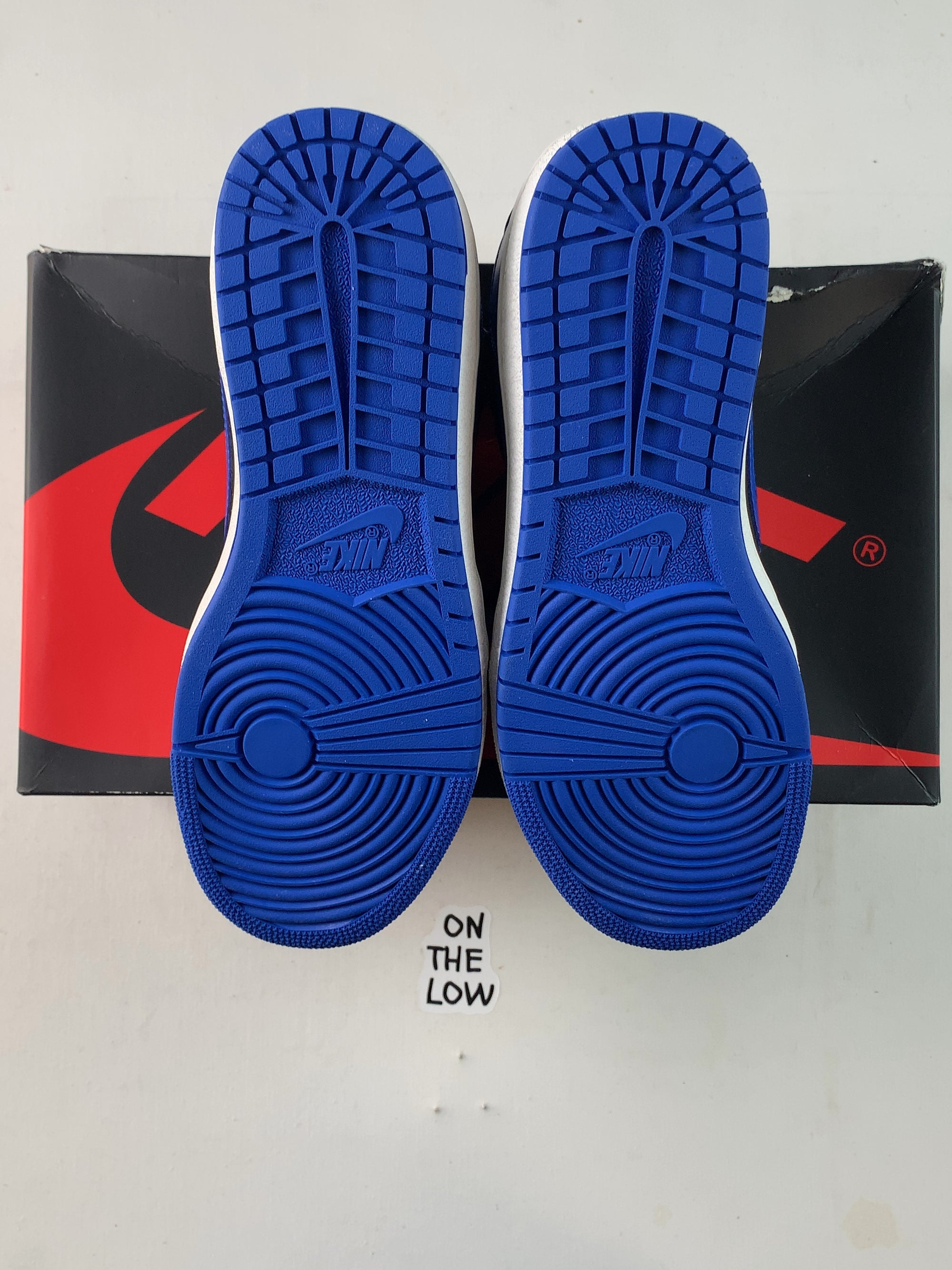 Jordan 1 Retro Low '85 Royal — Drive 1ke7_GvtxH7D2bGqE3GHKUbUNsJogAmrD — photo 6