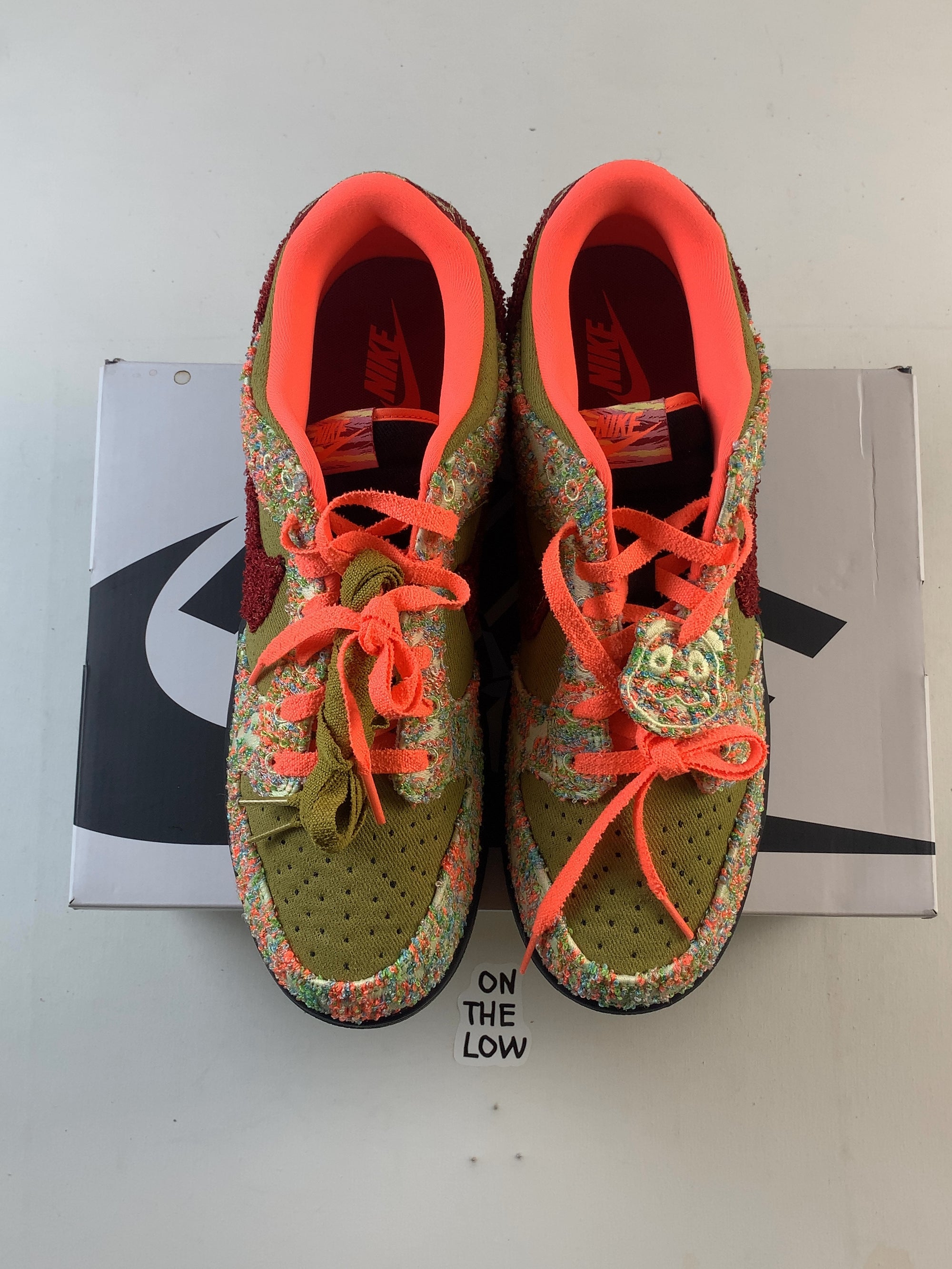Nike Dunk Low Panda-Monium Green Curry Multi-Color — Drive 1JV_-Z4NC7Cb_tRKjb0nxdwyATpSLZeFw — photo 3