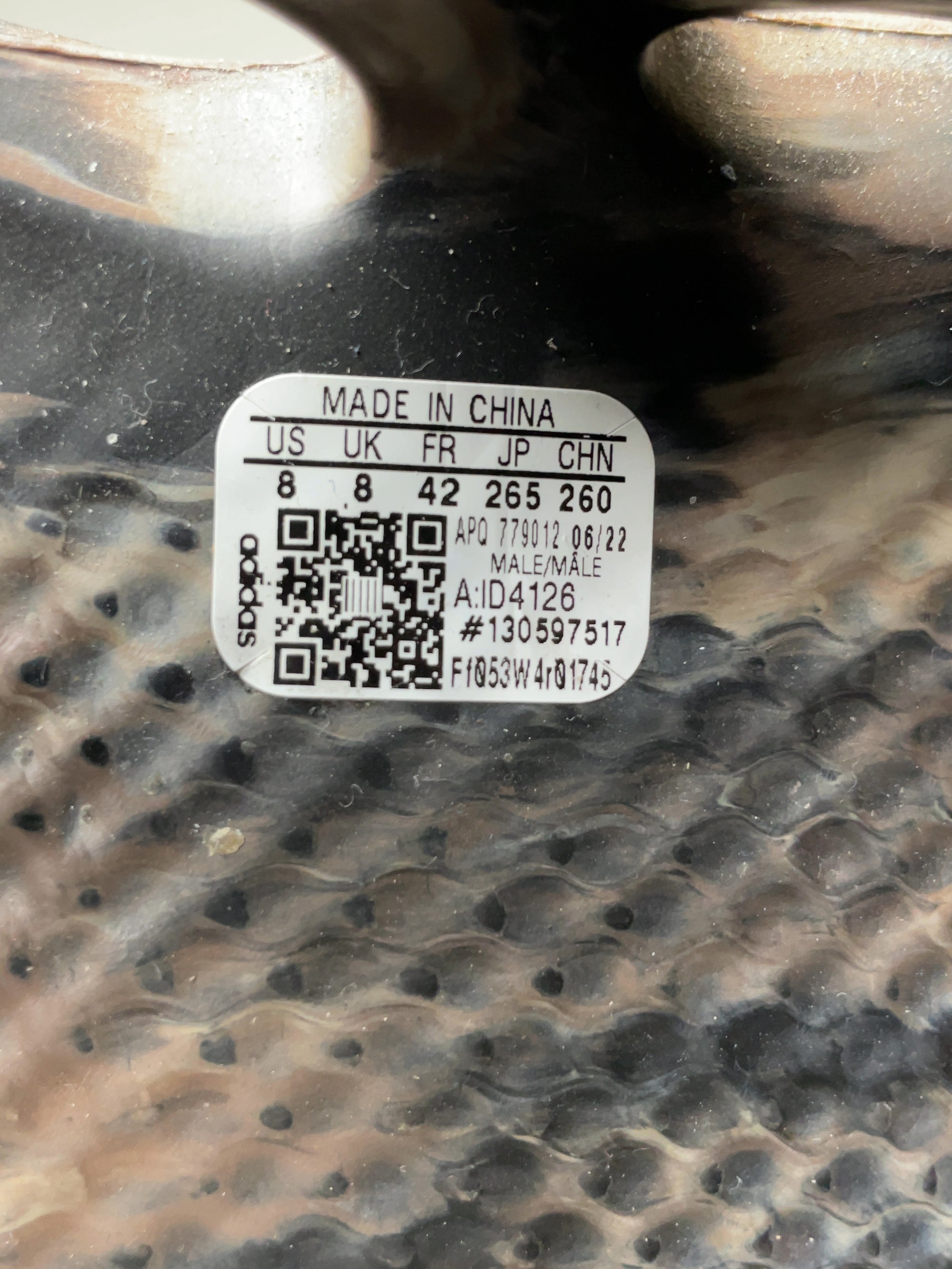 adidas Yeezy Foam RNR MX Cinder (USED)
