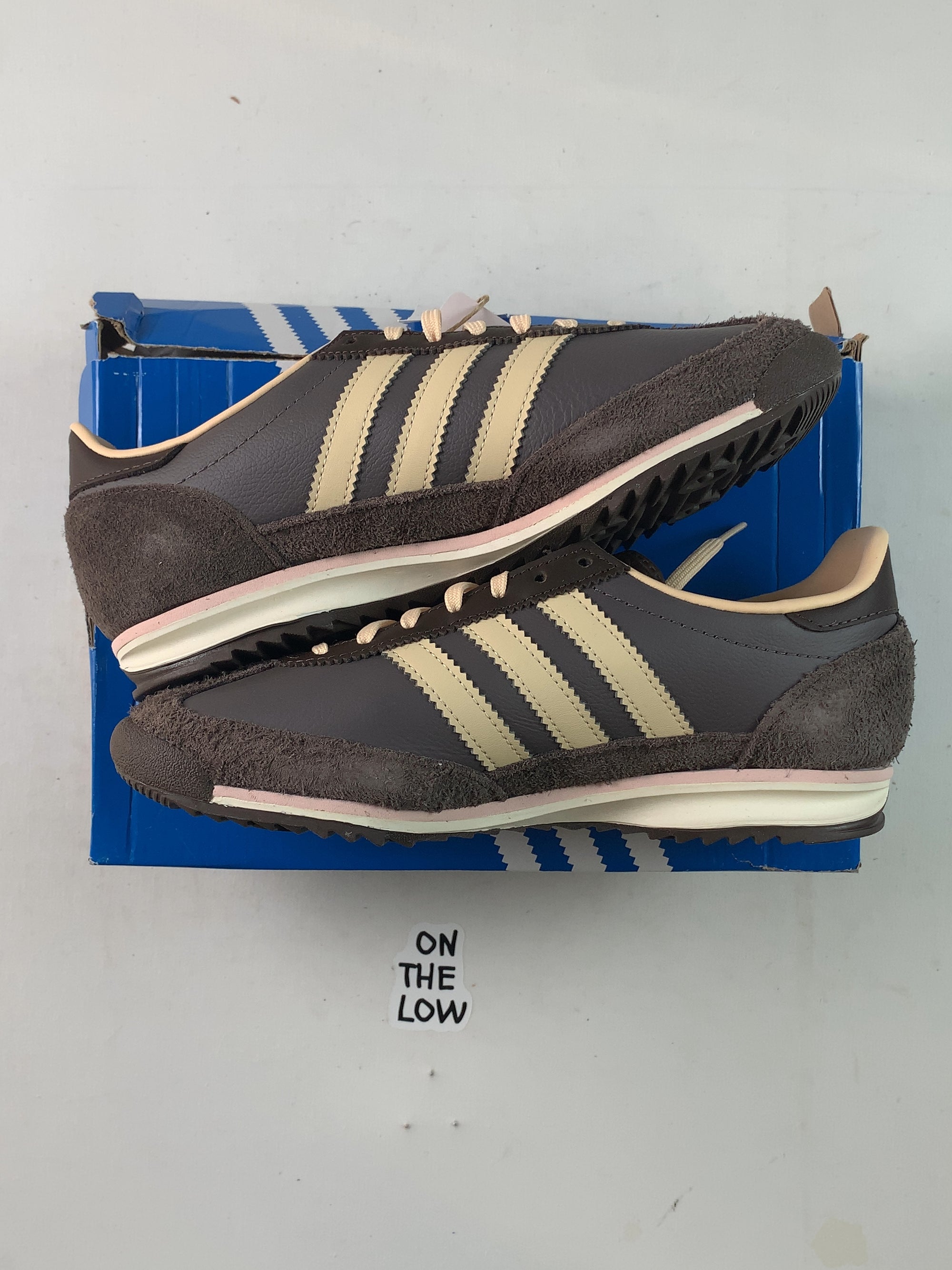 adidas SL 72 OG Charcoal Crystal Sand Brown (Women's) — Drive 1d_vF9516aqKsQtxZ82npRMuXLP-naVz7 — photo 2