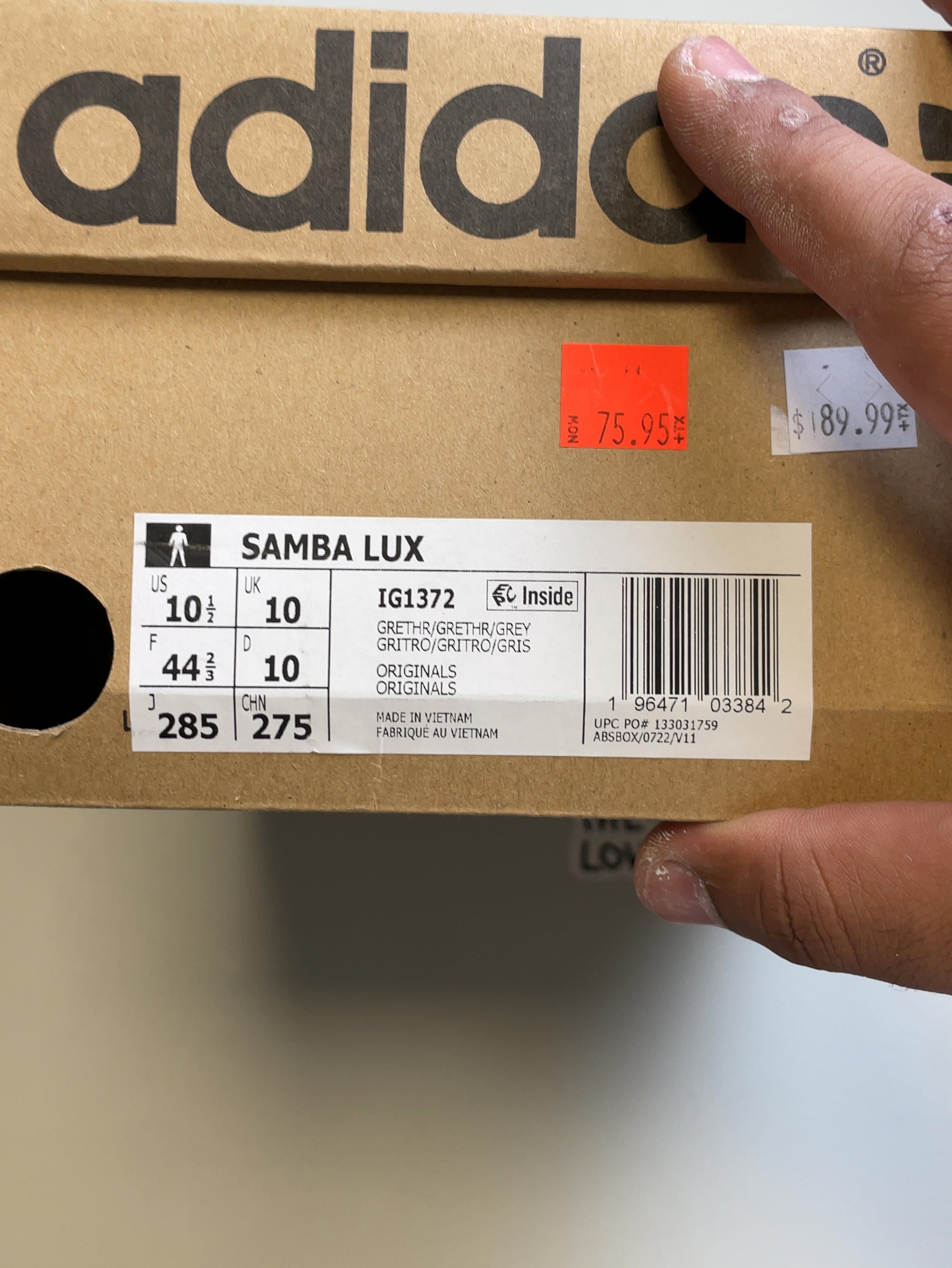 adidas Samba Lux Grey