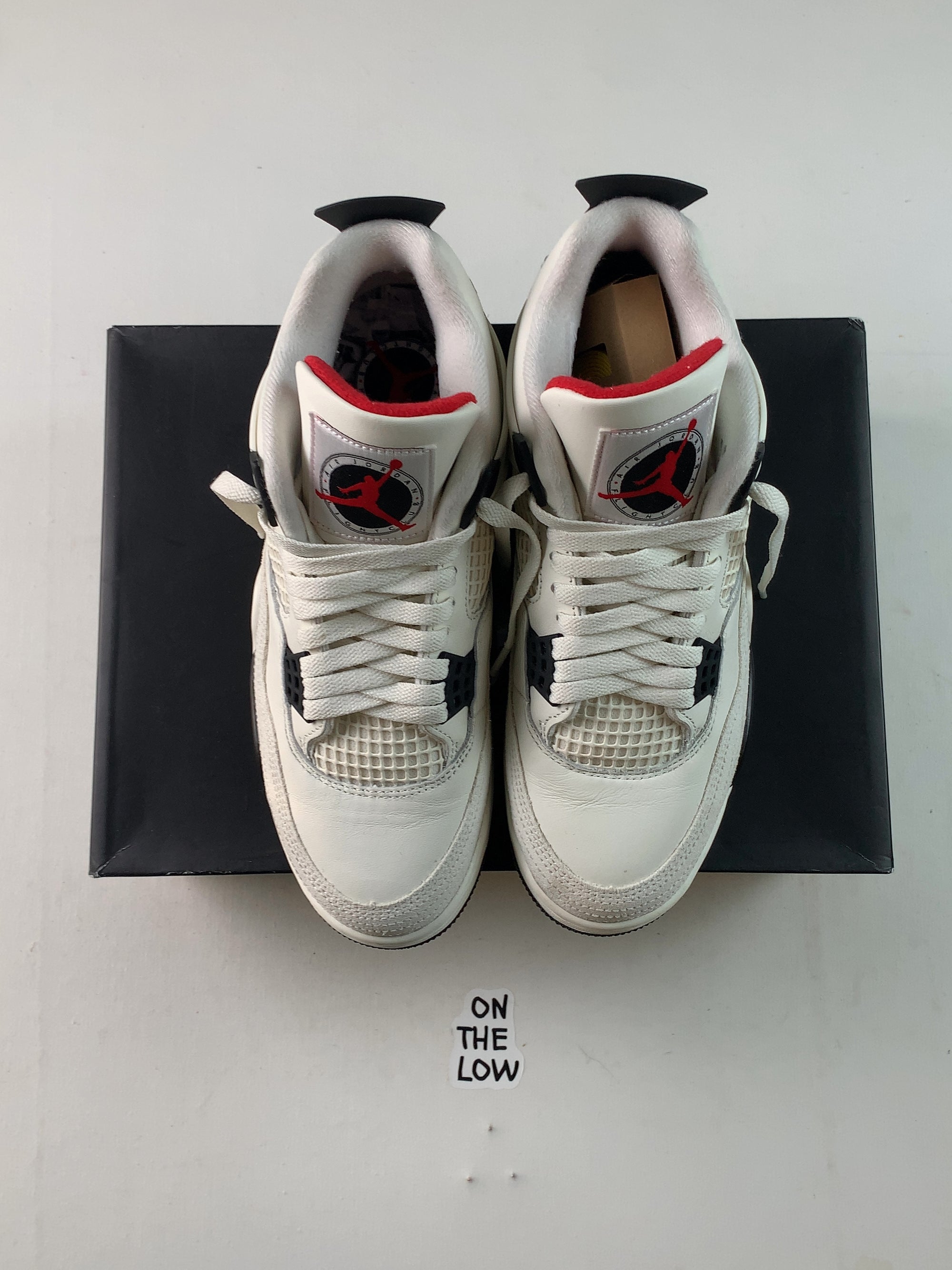 Jordan 4 Retro OG Flight Club (USED) — Drive 1lwmlu5vh8VyO1N0F6RJ_tu4nIfE0Au46 — photo 3