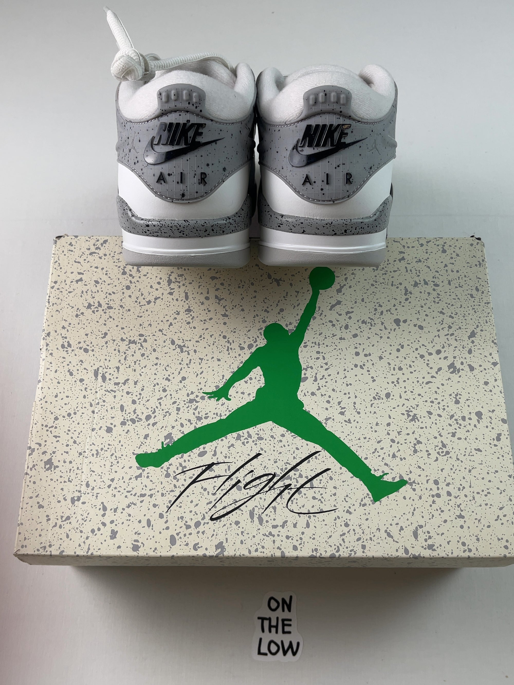 Jordan 4 RM White Cement