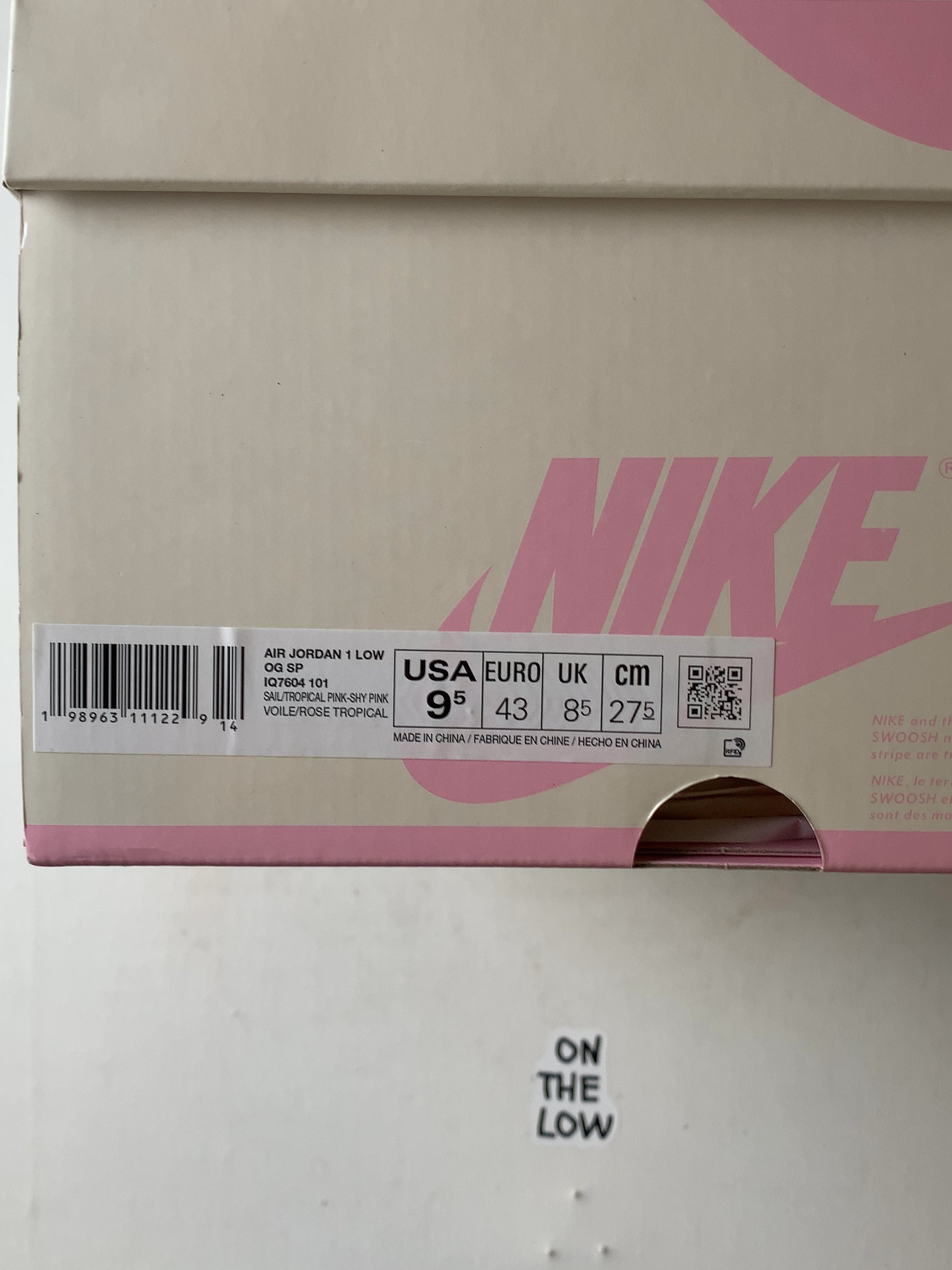 Jordan 1 Retro Low OG SP Travis Scott Sail Tropical Pink (USED) — Drive 1-KhoLEi1oNc1rt1iSF9Xr5kDWq5EMisI — photo 7