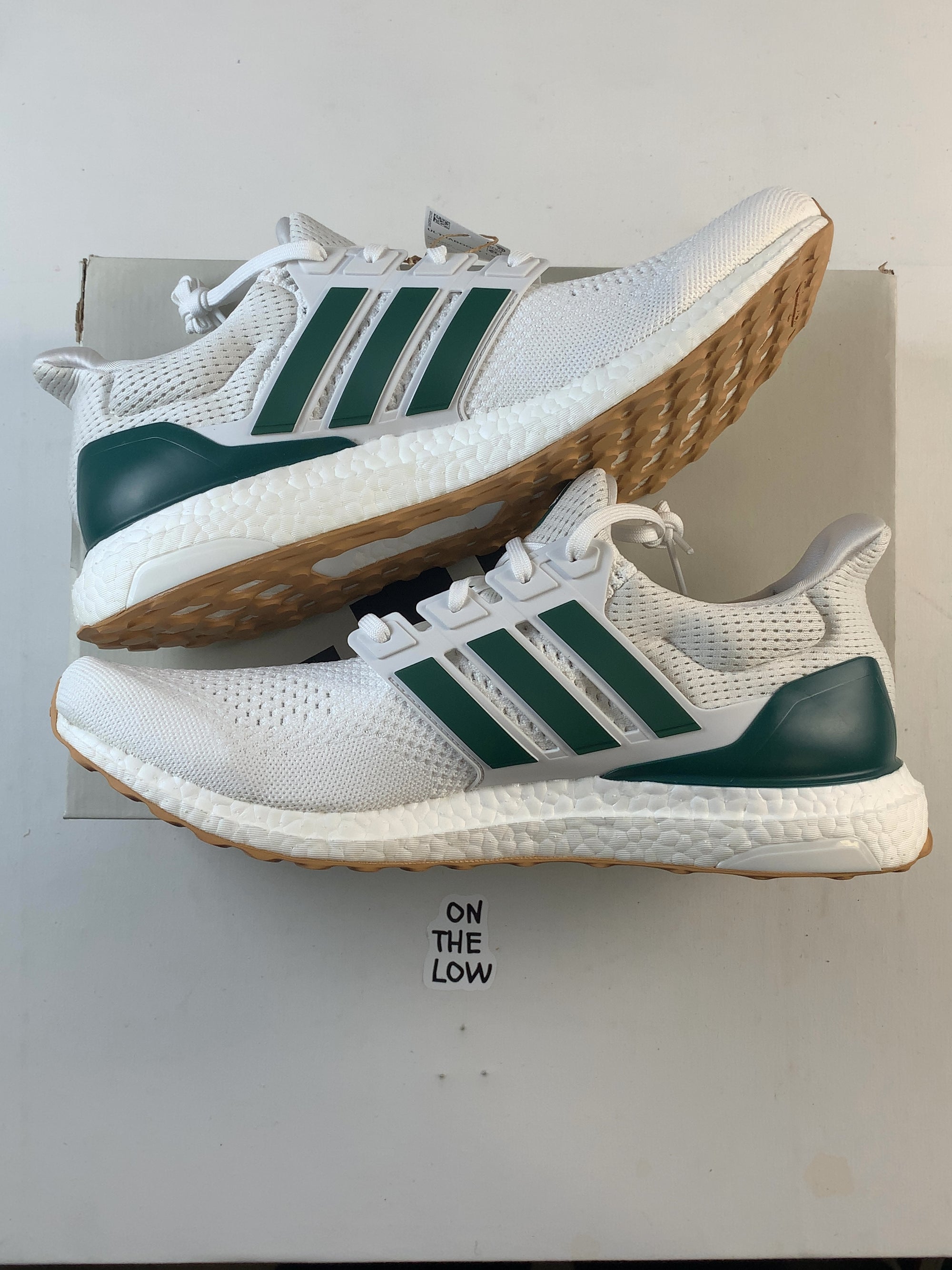 adidas Ultra Boost 1.0 Cloud White Collegiate Green Gum — Drive 1IxVP4PFS8W9d4zngkpC_HBp3grk1buvy — photo 2