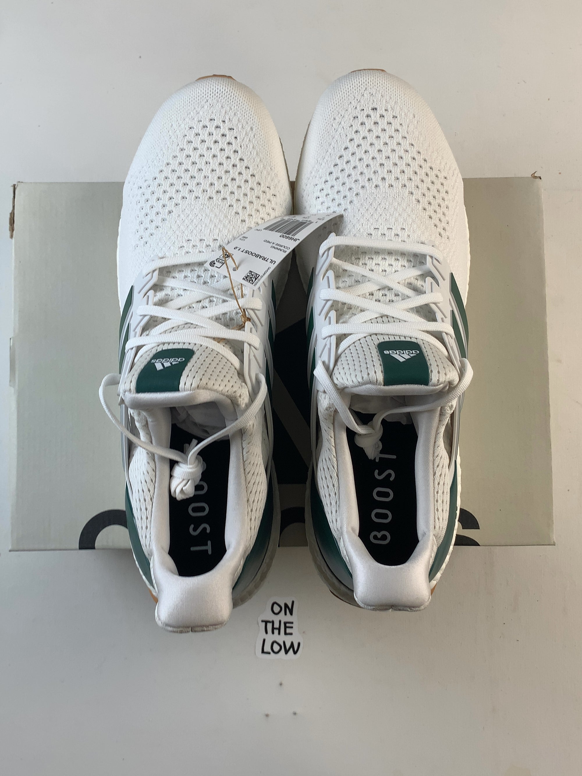 adidas Ultra Boost 1.0 Cloud White Collegiate Green Gum — Drive 1QlaFbmbjtQWS6NXLcIOQUfa_7nNhkLEm — photo 4