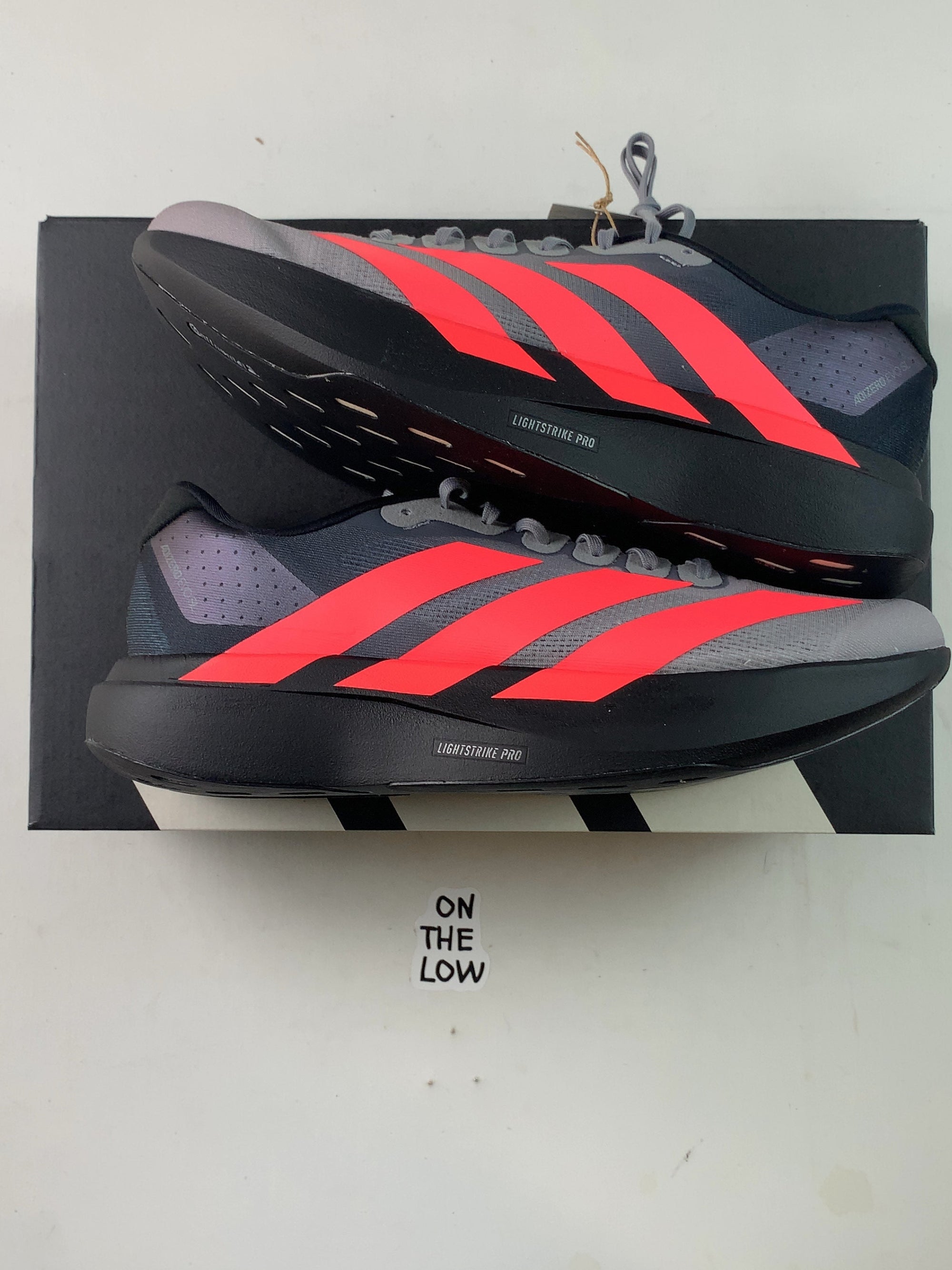 adidas Adizero Evo SL Grey Solar Turbo Light Onix — Drive 1HrcqpHjZPQyXCw9NK-2iasvure6Z7nLK — photo 1