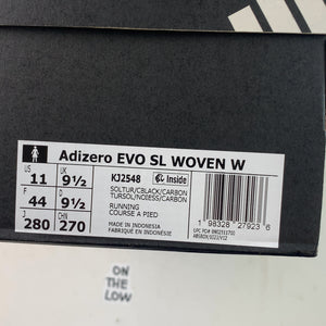 adidas Adizero Evo SL Solar Turbo Carbon (Women's) — Drive 1g693xmvaQnLD5MQmY4Aww3cN79Uxrpyc — photo 7