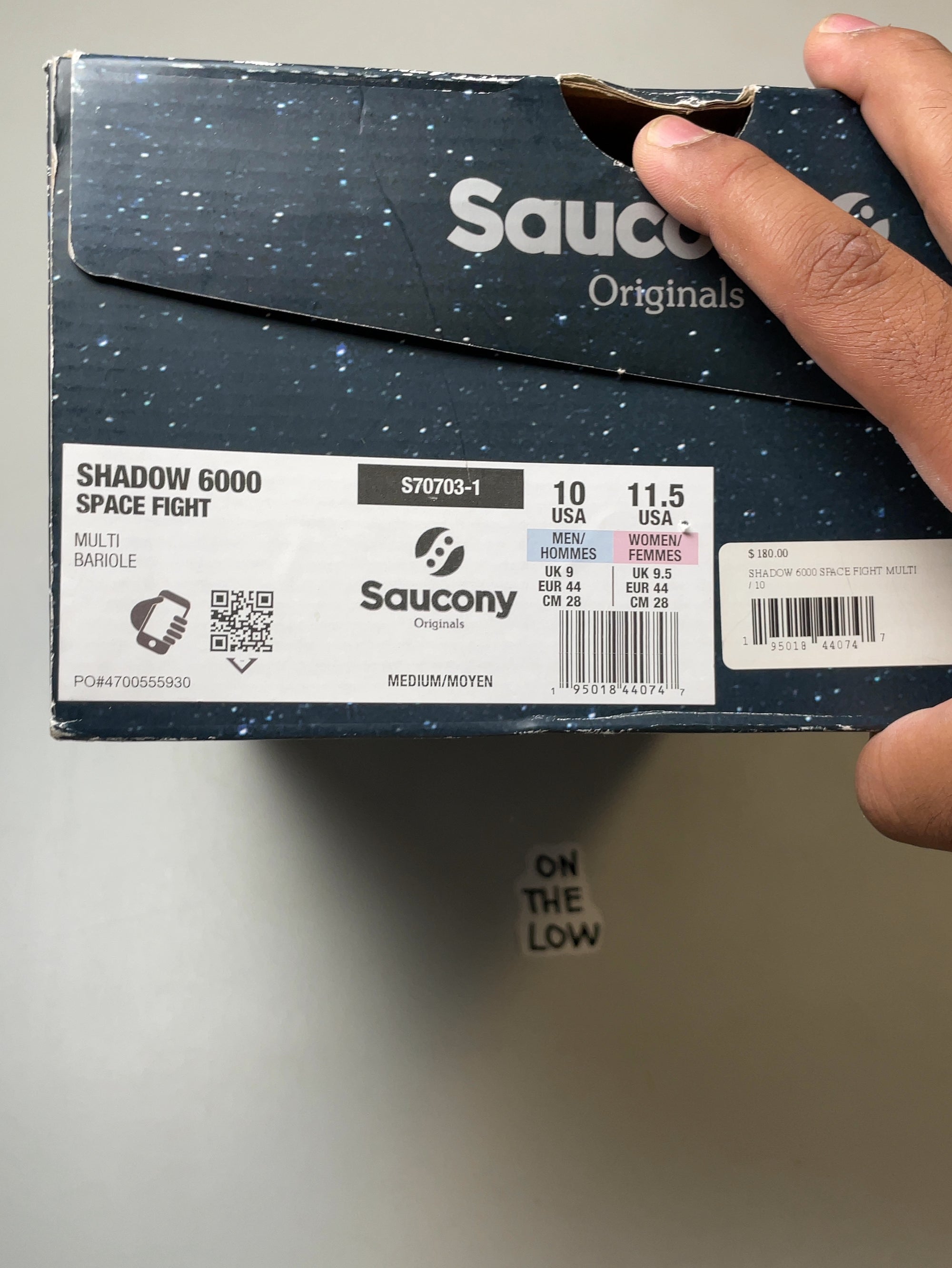 Saucony Shadow 6000 Space Fight (USED)