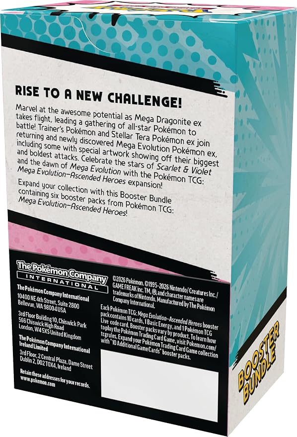 Pokémon TCG: Mega Evolution—Ascended Heroes Booster